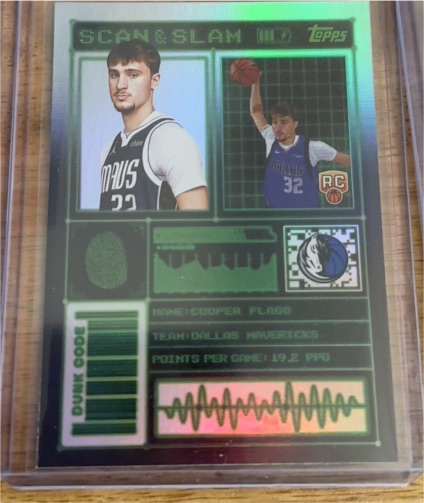 2025-26 Topps Scan & Slam #SS-26 Cooper Flagg — front