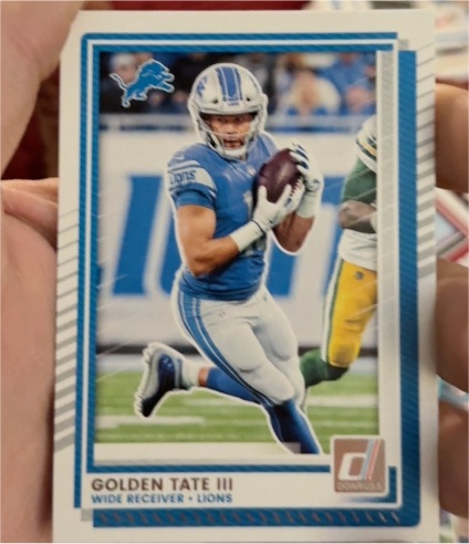 2025 Donruss #174 Golden Tate III — front