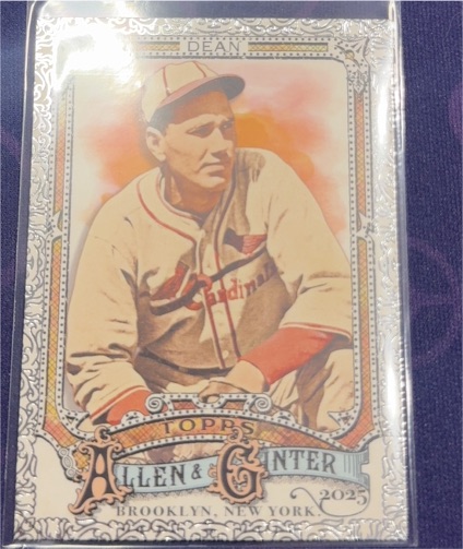 2025 Topps Allen & Ginter #42 Dizzy Dean — front