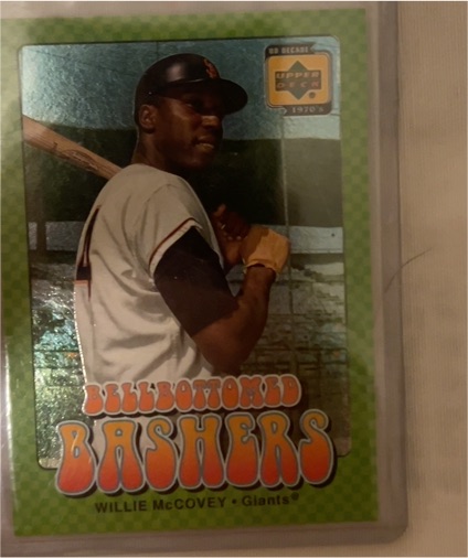 2001 Upper Deck Decade 1970's Bellbottomed Bashers #BB3 Willie McCovey Giants — front