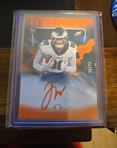 2024 Panini Origins #RAU-JWI Johnny Wilson — front