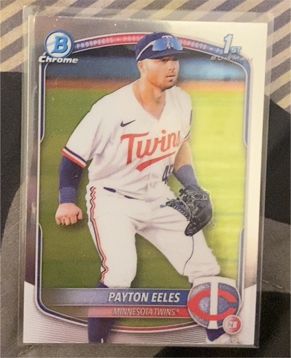 2025 Bowman Chrome #BCP-78 Payton Eeles — front