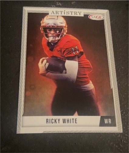 2024 Sage Artistry #64 Ricky White — front