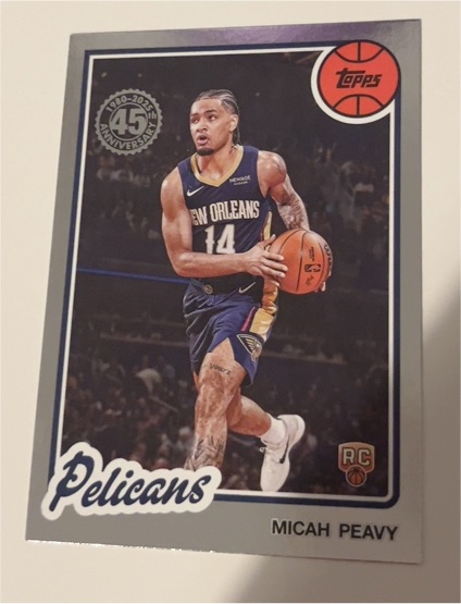 2025-26 Topps #80BK-83 Micah Peavy — front