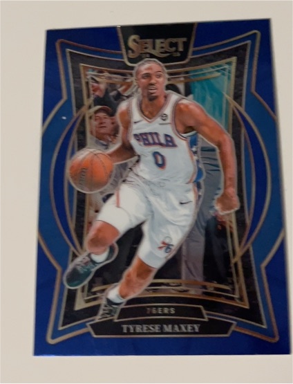 2024-25 Panini Select #20 Tyrese Maxey — front