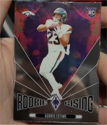 2024 Panini Phoenix #RR-AEE Audric Estime Rookie Rising — front