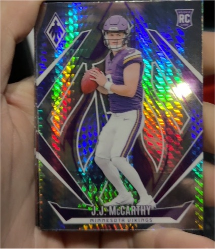 2024 Panini Phoenix #185 J.J. McCarthy — front