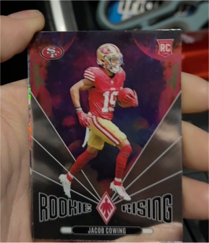 2024 Panini Phoenix #RR-JCG Jacob Cowing Rookie Rising — front