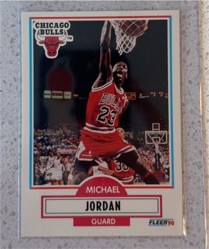 1990-91 Fleer #26 Michael Jordan — front