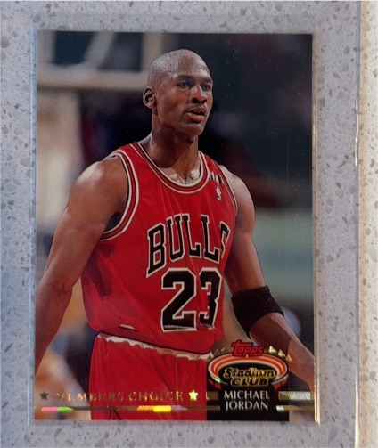 1993 Topps Stadium Club #210 Michael Jordan — front