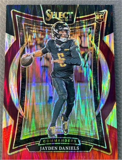 2024 Panini Select #26 Jayden Daniels — front