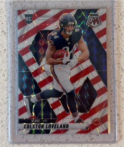 2025 Panini Mosaic #84 Colston Loveland — front