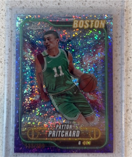 2024-25 Topps Chrome #110 Payton Pritchard — front