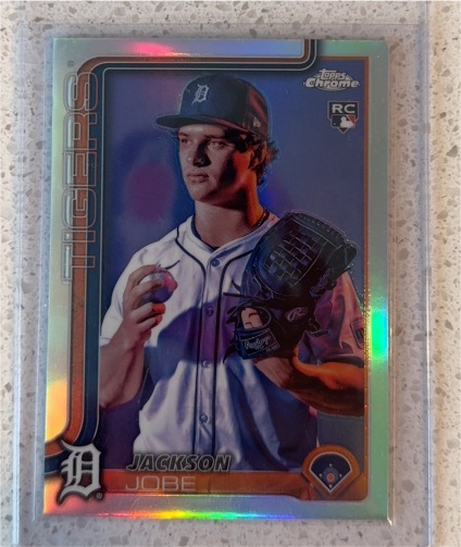 2025 Topps Chrome #249 Jackson Jobe — front