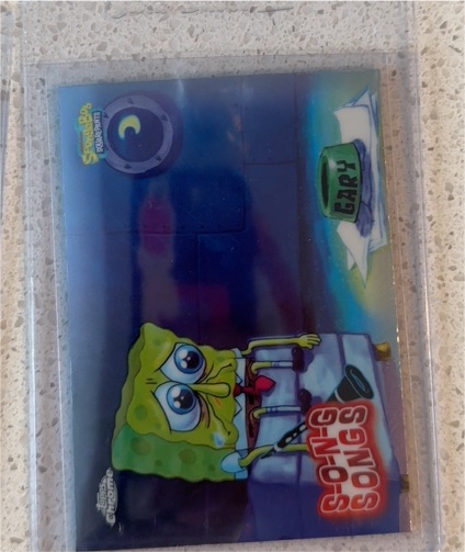 2025 Topps Chrome SpongeBob SquarePants #S-3 Gary's Song — front