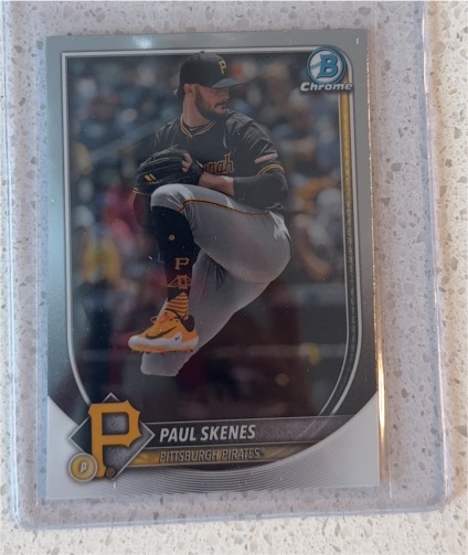 2025 Bowman Chrome #30 Paul Skenes — front