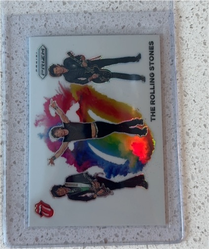2025 Panini Prizm Color Blast #5 The Rolling Stones — front