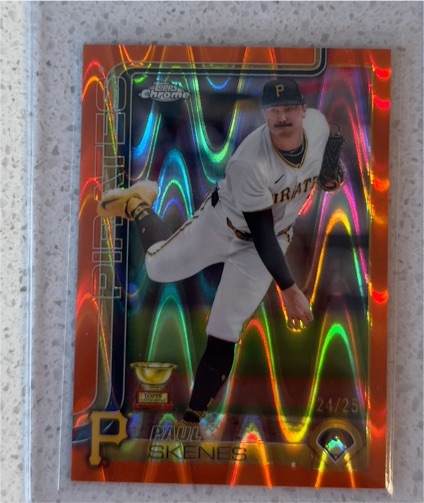 2025 Topps Chrome #300 Paul Skenes — front