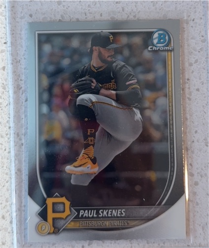 2025 Bowman Chrome #30 Paul Skenes — front