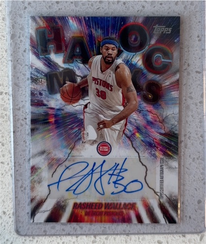 2025-26 Topps Havoc Marks #HM-RW Rasheed Wallace — front