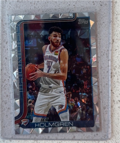 2025-26 Topps Basketball #118 Chet Holmgren — front