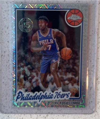 2025-26 Topps Chrome #TC-CE VJ Edgecombe — front