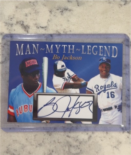 Man-Myth-Legend Bo Jackson — front