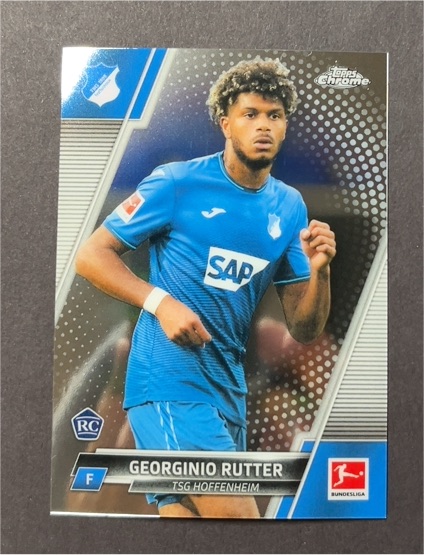 2021-22 Topps Chrome Bundesliga #53 Georginio Rutter — front