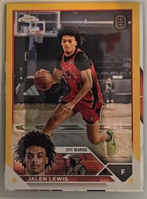 2023-24 Topps Chrome Overtime Elite #70 Jalen Lewis City Reapers — front