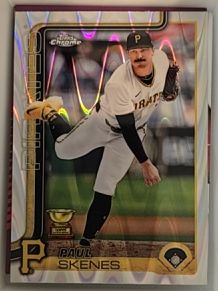 2025 Topps Chrome #300 Paul Skenes — front