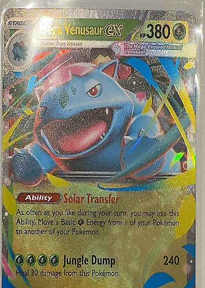 Mega Venusaur ex 003/132 Pokemon ME01: Mega Evolution — front