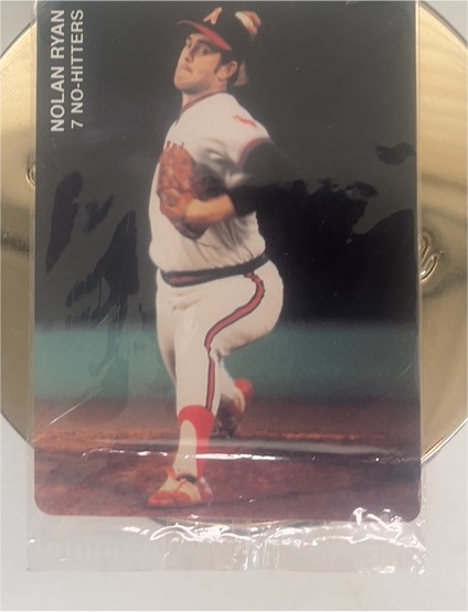 1992 Mother's Cookies #2 Nolan Ryan 7 No-Hitters — front