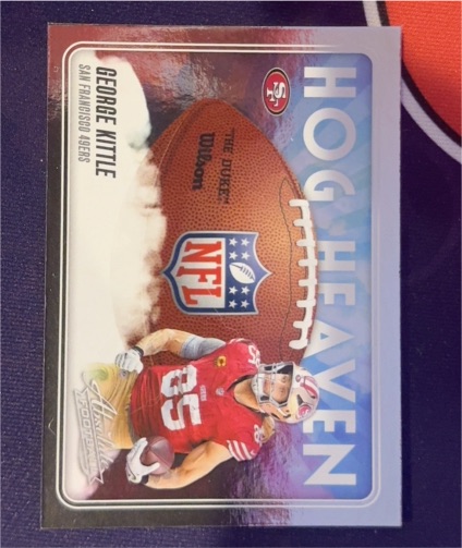 2025 Panini Absolute Hog Heaven #HH-GKE George Kittle — front