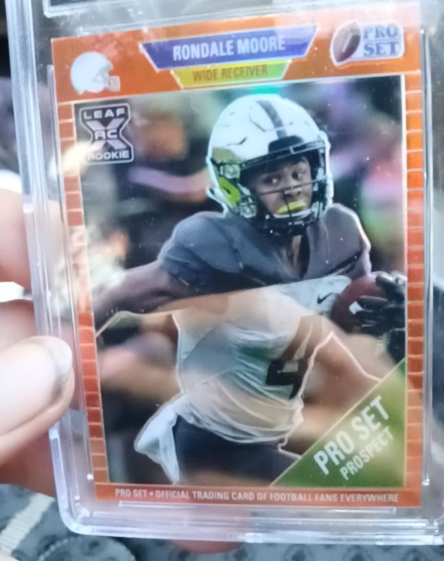 2021 Leaf Pro Set #PS4 Rondale Moore — front