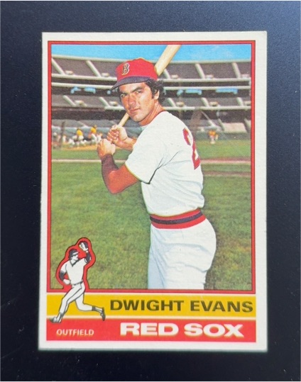 1976 Topps #575 Dwight Evans — front