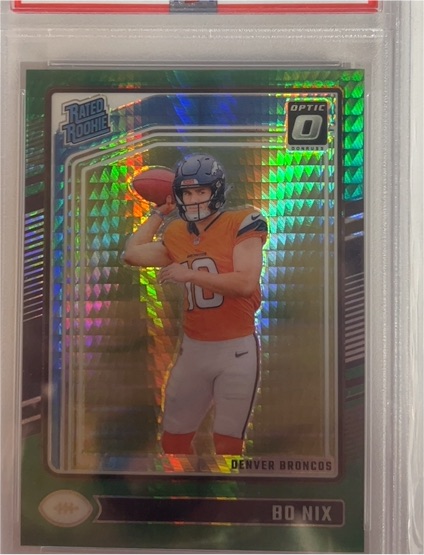 2024 Donruss Optic #209 Bo Nix — front