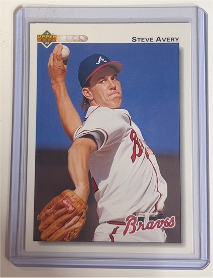 1992 Upper Deck #475 Steve Avery — front