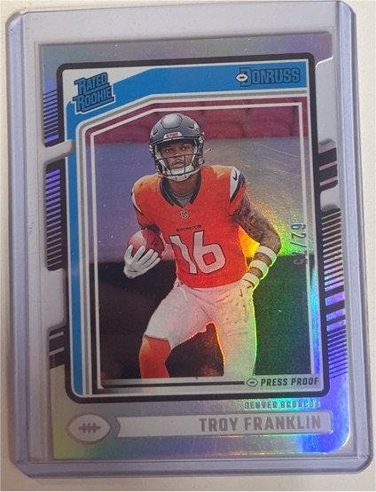 2024 Panini Donruss #338 Troy Franklin — front