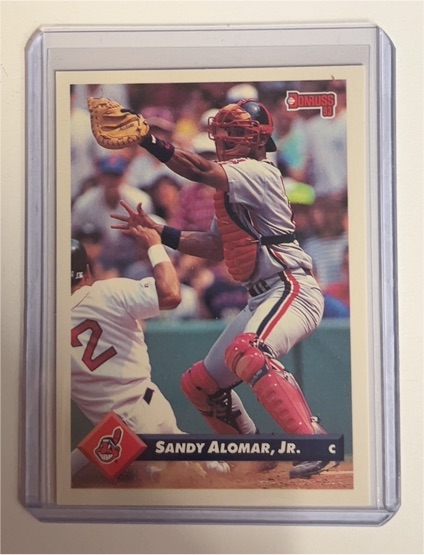 1993 Donruss #39 Sandy Alomar Jr. — front