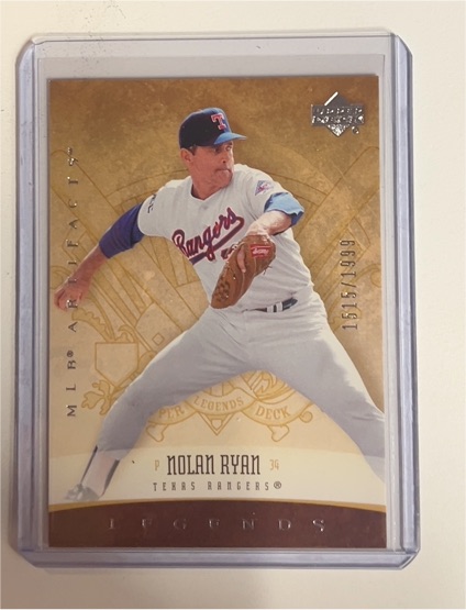 2005 Upper Deck Artifacts Legends #156 Nolan Ryan — front