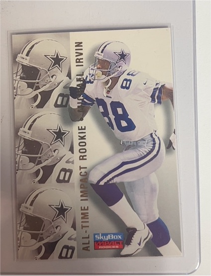1996 SkyBox Impact Rookies #85 Michael Irvin — front