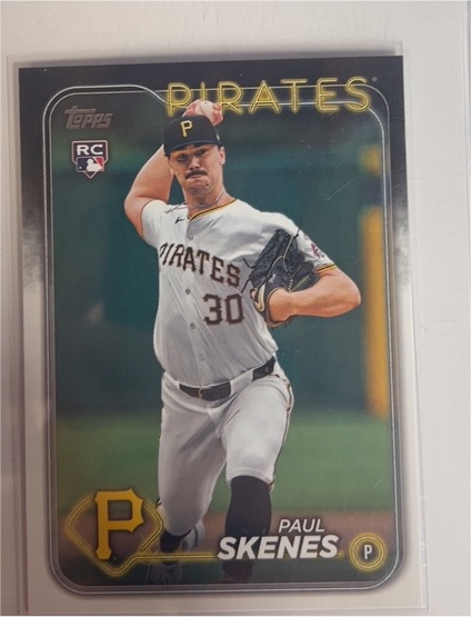 2024 Topps Update #US100 Paul Skenes — front