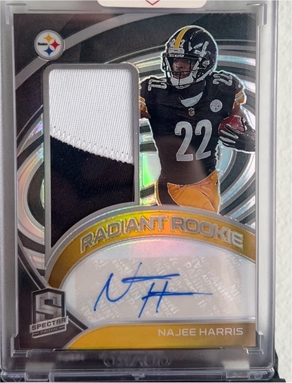 2021 Panini Spectra Radiant Rookie #Najee Harris — front