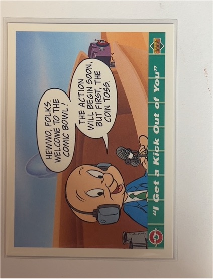 1992 Upper Deck Comic Ball IV #56 Porky Pig — front
