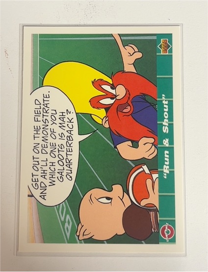 1992 Upper Deck Comic Ball IV #43 Run and Shout — front