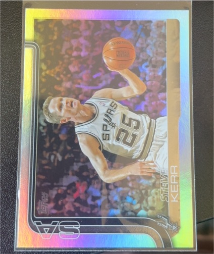 2025-26 Topps #267 Steve Kerr — front