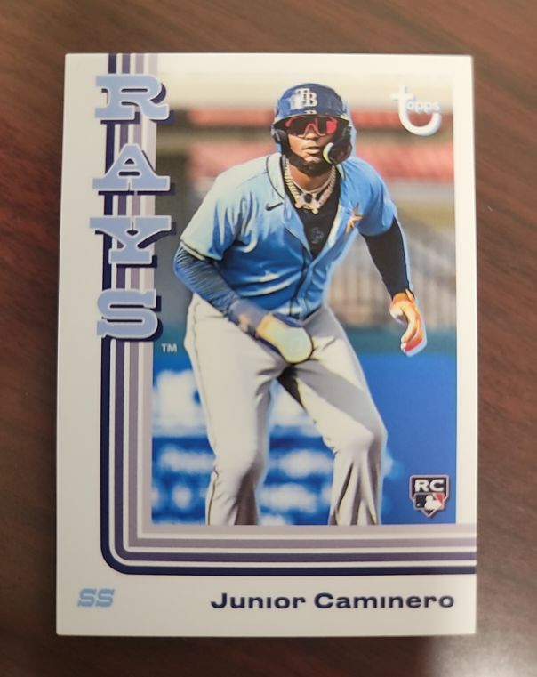 2024 Topps Brooklyn Collection #15 Junior Caminero — front