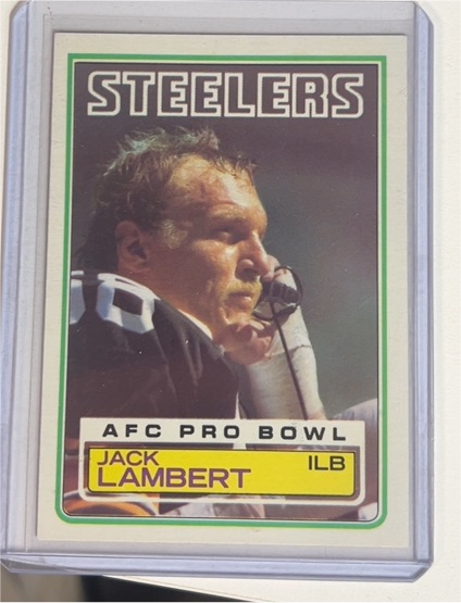 1983 Topps #363 Jack Lambert — front