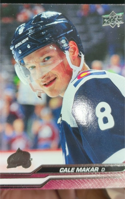 2023-24 Upper Deck #295 Cale Makar — front