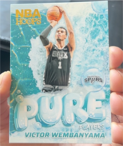 2024-25 Panini NBA Hoops #9 Victor Wembanyama — front